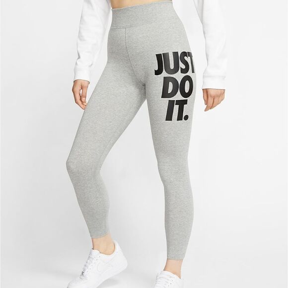 Nike Sportswear NSW Legasee Leggings Tights Gray - Picture 1 of 7